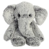 Aurora Snuggly Sweet & Softer Elephant Stuffed Animal - Comforting Companion - Imaginative Play - Gray 9 Inches