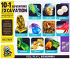 Adventure Club By Anker Play Products, 10 In 1 Treasure Excavation Kit - Kid'S Fossil Treasure Play Set - Children'S Discovery E