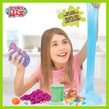 Be Amazing! Toys Super Squishy Science Lab Steam Science Kit For Kids - Kid Chemistry Kit - Make Your Own Slime, Putty, Quicksan
