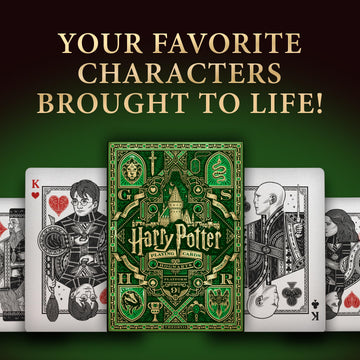 Theory11 Harry Potter Playing Cards - Green (Slytherin)