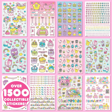 Horizon Group USA Kawaii Sticker Pack - 1500+ Cute Hello Kitty & Friends, Paper, Ideal Gifts for Kids & Teens
