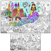ALEX Art, Giant Coloring Poster - Mermaid Large Wall Pages - Fun Kids Art Project Activities - Jumbo Coloring Sheets Books for G