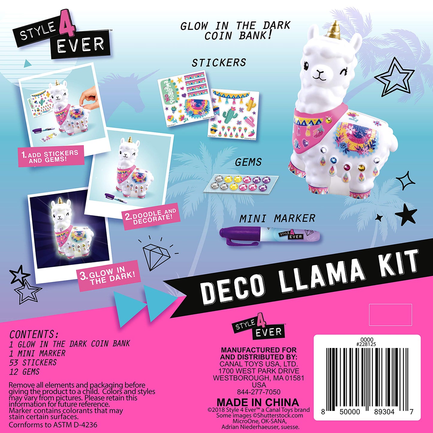 Canal Style 4 Ever Deco Llama Bank