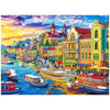 ALL4JIG Harbor City Fun Jigsaw Puzzles for Adults and Kids, 500 Pieces, 19 x 14, Christmas Secret Santa Gift, White Elephant Gif
