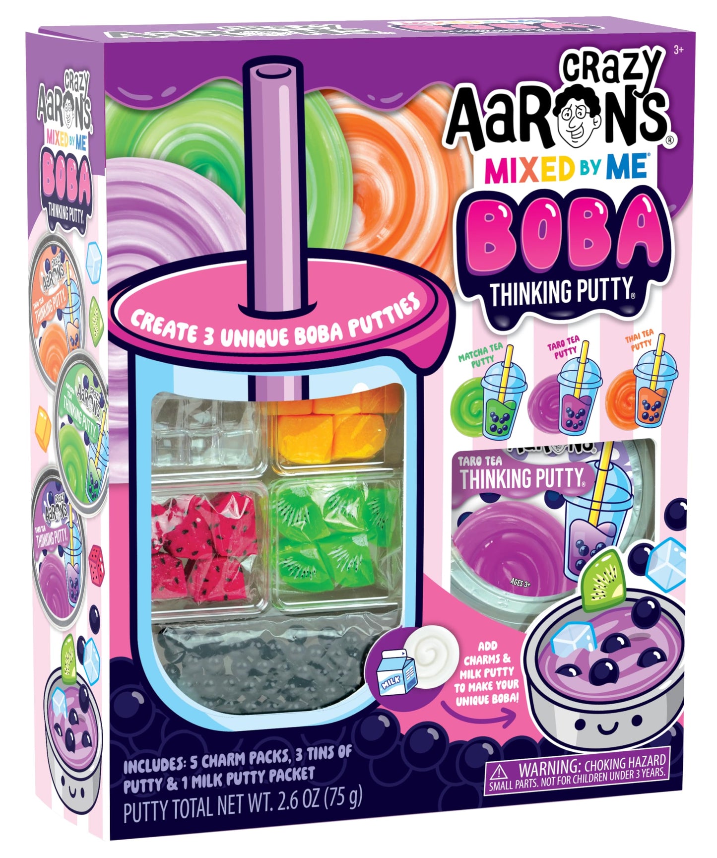 Crazy Aaron'S® Mixed By Me Boba Thinking Putty® Kit