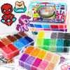 FUNZBO 32000 5mm Fuse Beads Kit - 32 Colors, Christmas Homeschool Arts and Crafts Supplies for Kids, Toys Set, Art Decorations f