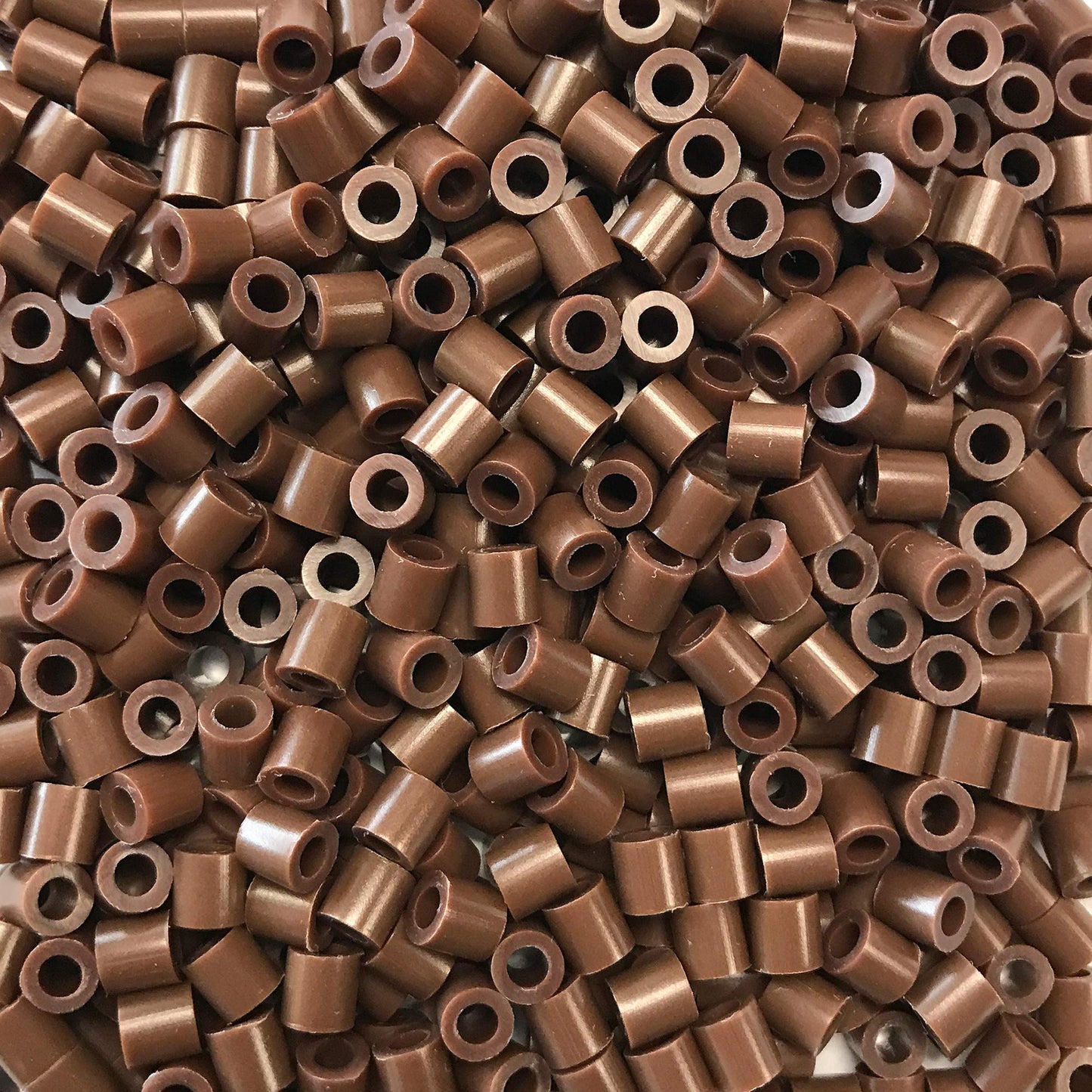 Perler Beads Fuse Beads for Crafts, 6000pcs, Dark Brown