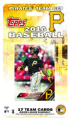 Topps Pittsburgh Pirates MLB 2016 Team Set