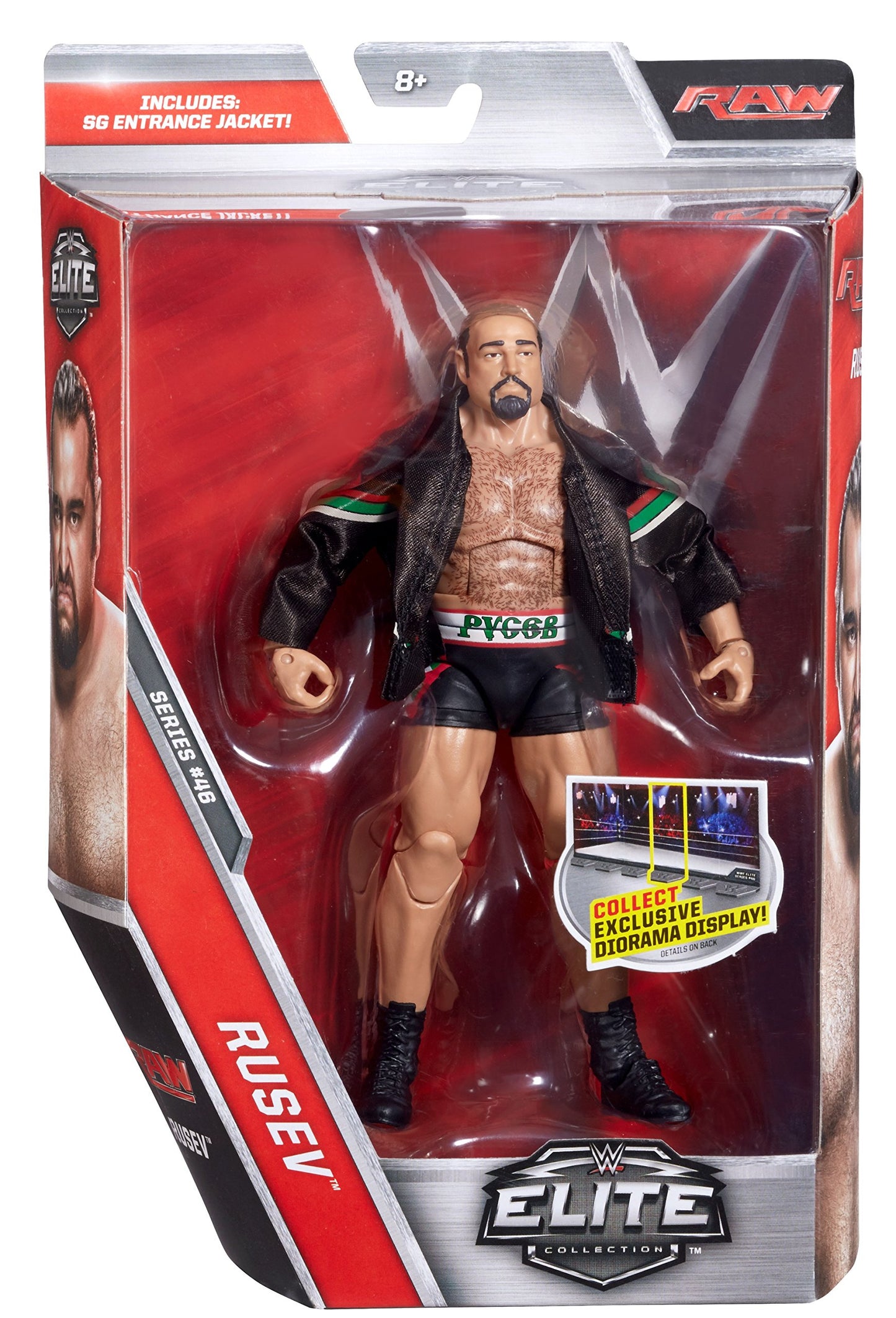 Wwe Elite Collection Rusev Action Figure