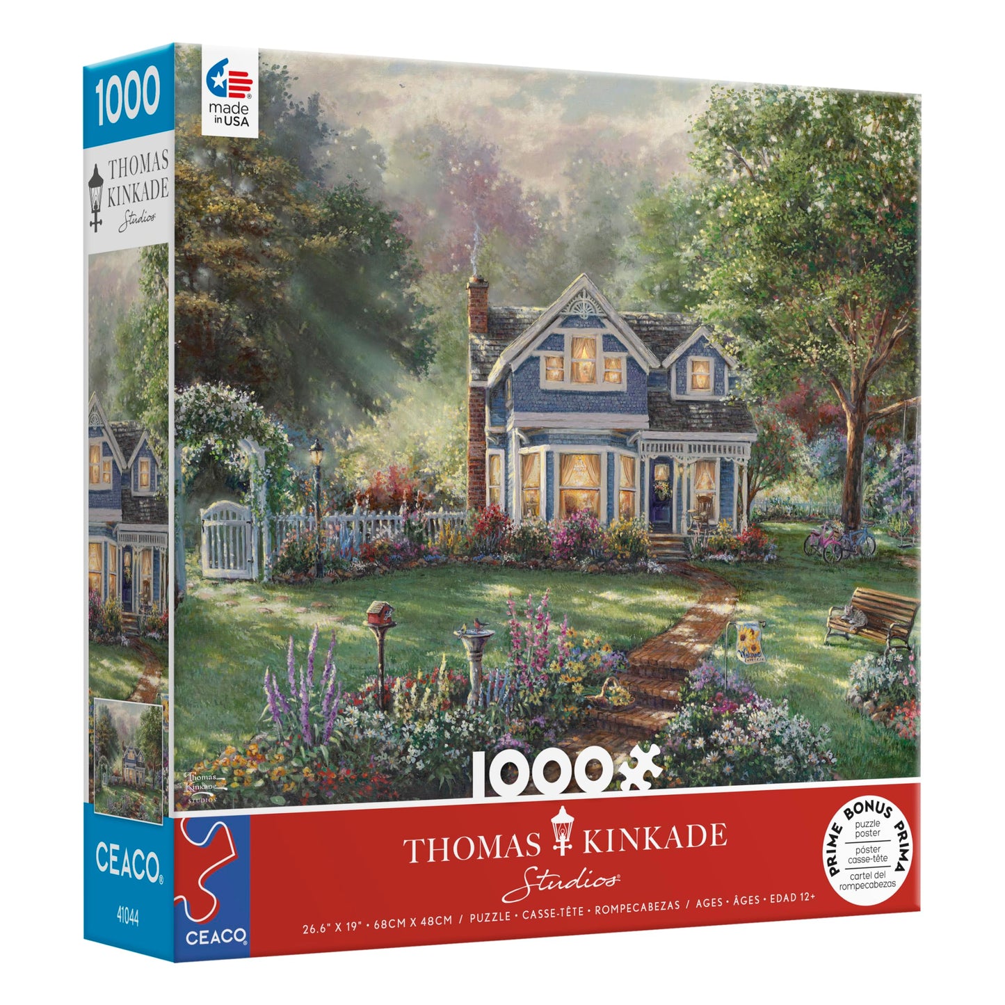 Ceaco - Thomas Kinkade - Springtime Memories - 1000 Piece Jigsaw Puzzle