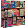 eeBoo Piece & Love: Vintage Library - 1000 Piece Puzzle - mature-themed Square Jigsaw 23x23 Includes Image Reference Insert Glossy Pieces