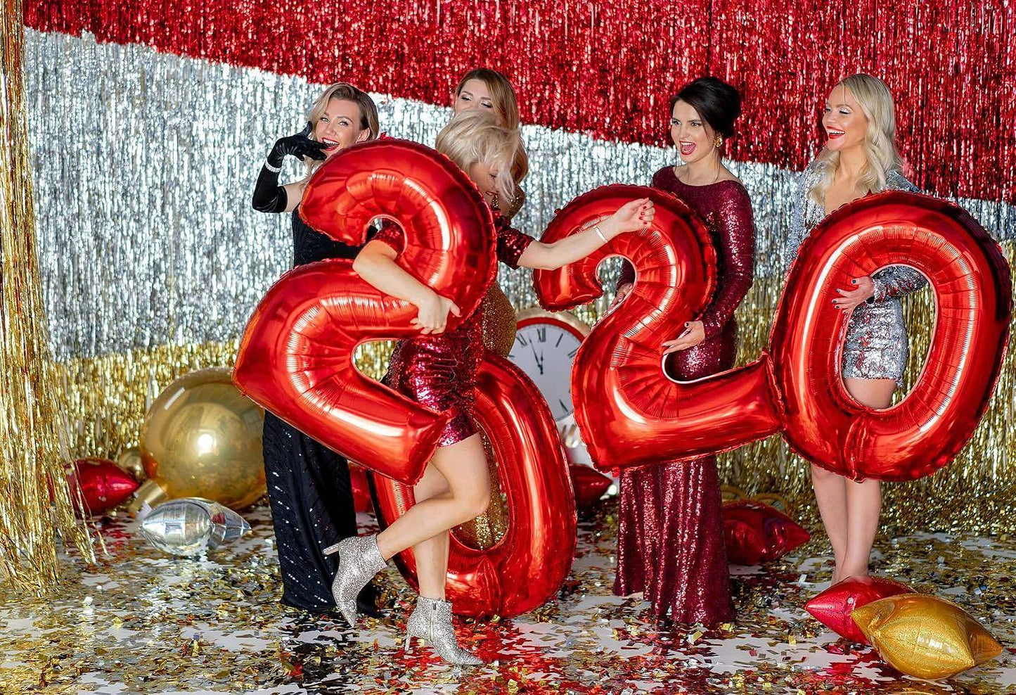 40 Inch Red 20 Number Balloons Giant 20 Balloons Red Birthday 20 Balloons 20Th Birthday Anniversary Party Decorations Supplies