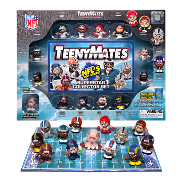 Teenymates NFL Series 14-2026 Collector's Gift Set, Multicolored, Small, Plastic, Team Colors Figures