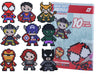 Kids Crafts Gem Art Hero Sticker Kit - Diamond Painting by Numbers with Rhinestones Fun & Easy - includes 9 Super Hero Stickers