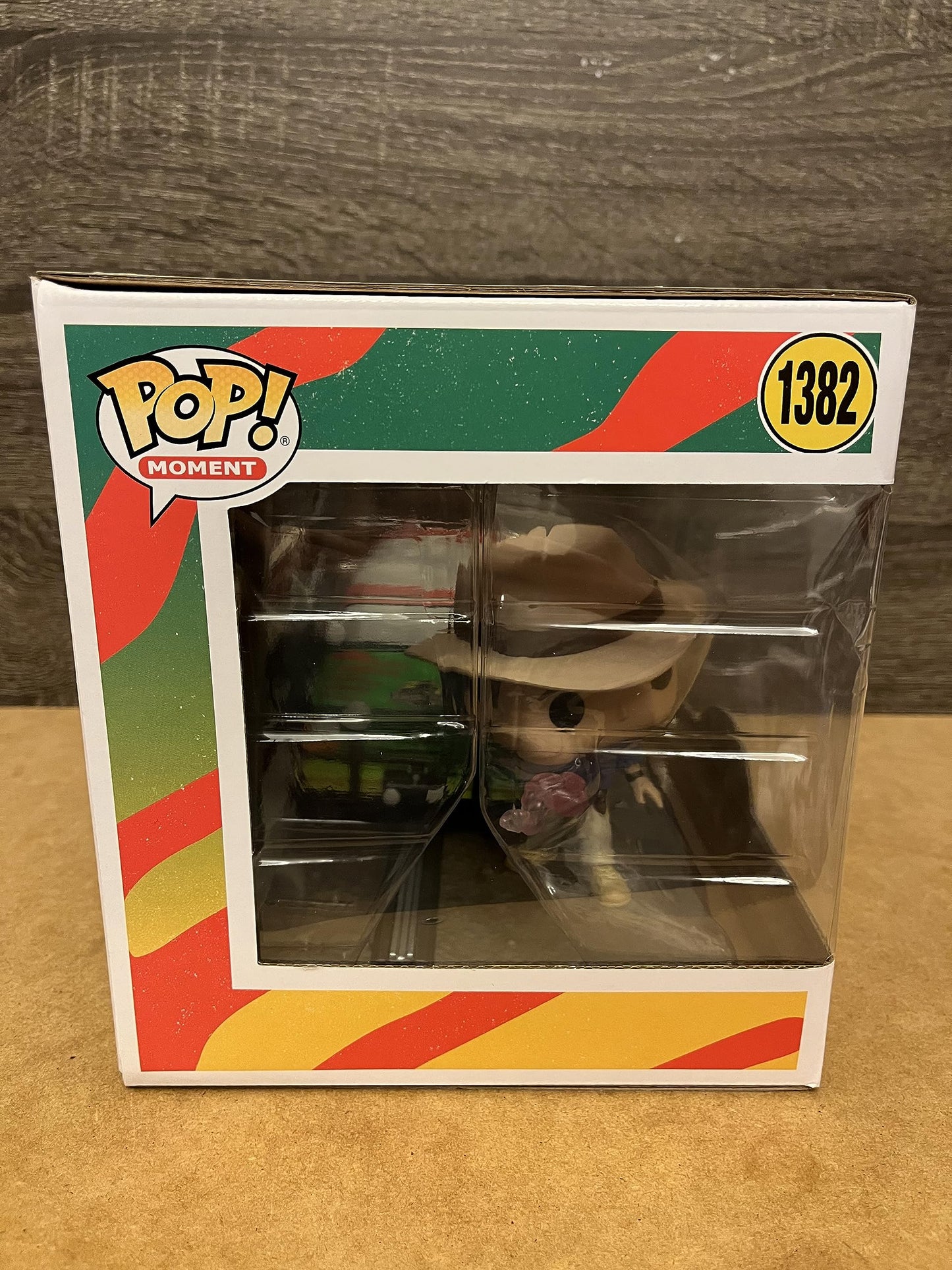 Funko POP! Moments Jurassic Park T-Rex Breakout with Dr. Grant #1382 - Green & Gray