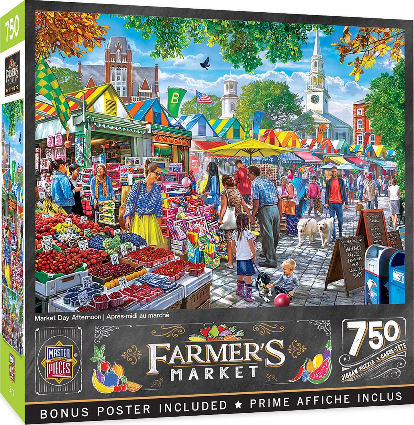Market Day Afternoon 750 Pc