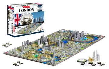 4D Cityscape London England Puzzle