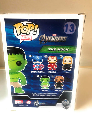 Funko Pop Marvel (Bobble): Avengers - Hulk