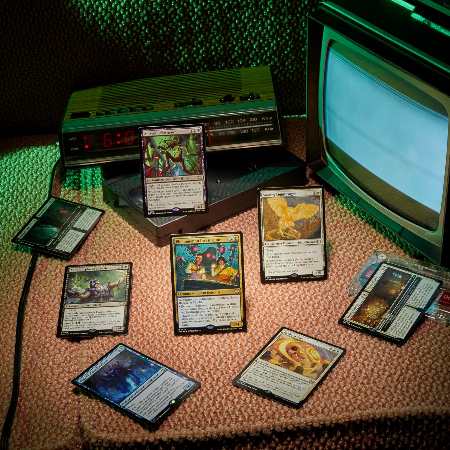 Magic The Gathering Commander Deck - Duskmourn: House of Horror, Multicolor, Model D34560000, Cardboard Material