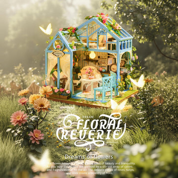 Vaki Vaki Miniature House Kit With Led Light, Book Nook Kit With Cover For Birthday, 3D Wooden Bookends Puzzle, Bookshelf Decor