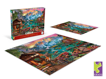Ceaco - Lago Di Braies, Italy - 1500 Piece Jigsaw Puzzle