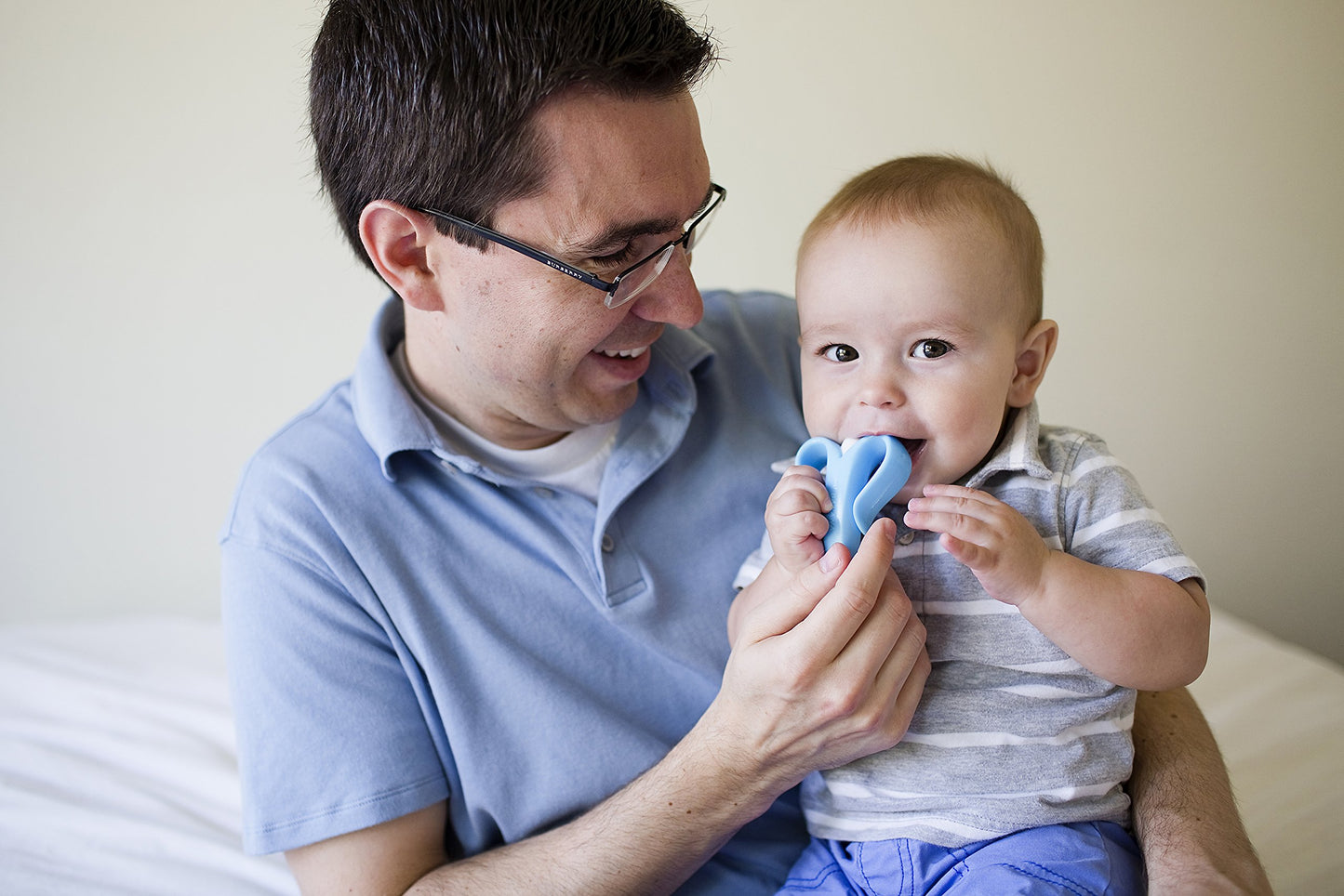 Baby Banana - Blue Banana Toothbrush, Training Teether Tooth Brush For Infant, Baby, And Toddler