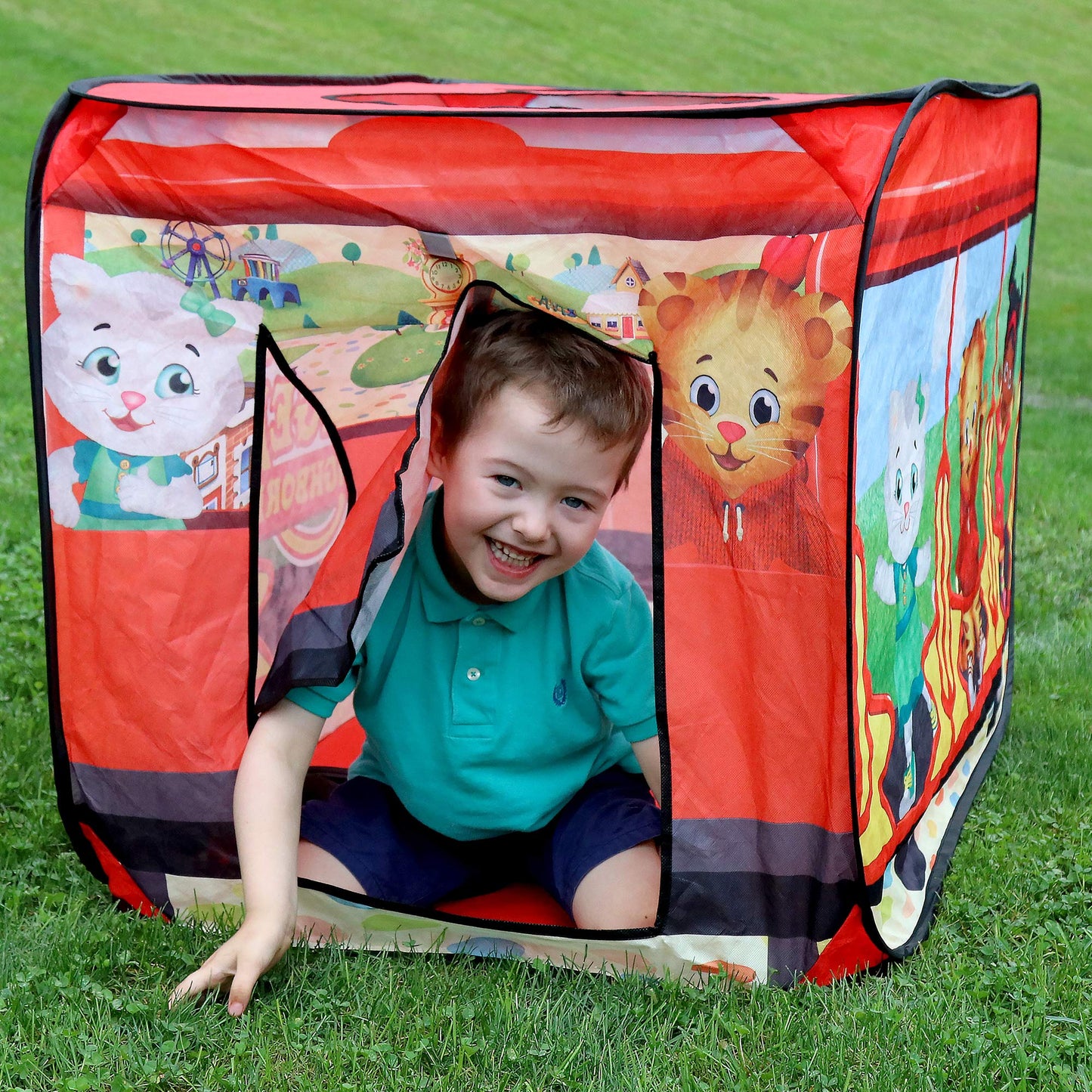 M & M Sales Enterprises Daniel Tiger'S Trolley Pop-Up Tent.. Large