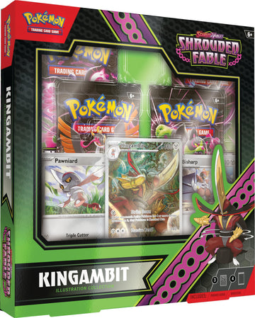 Pok  Mon Tcg: Scarlet & Violet - Shrouded Fable - Kingambit Illustration Rare Box - En