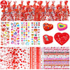 Tuzuaol 28 Pack Valentines Day Gift for Kids Classroom School with Valentine Day Stationery for School Classmates Exchange Gift,
