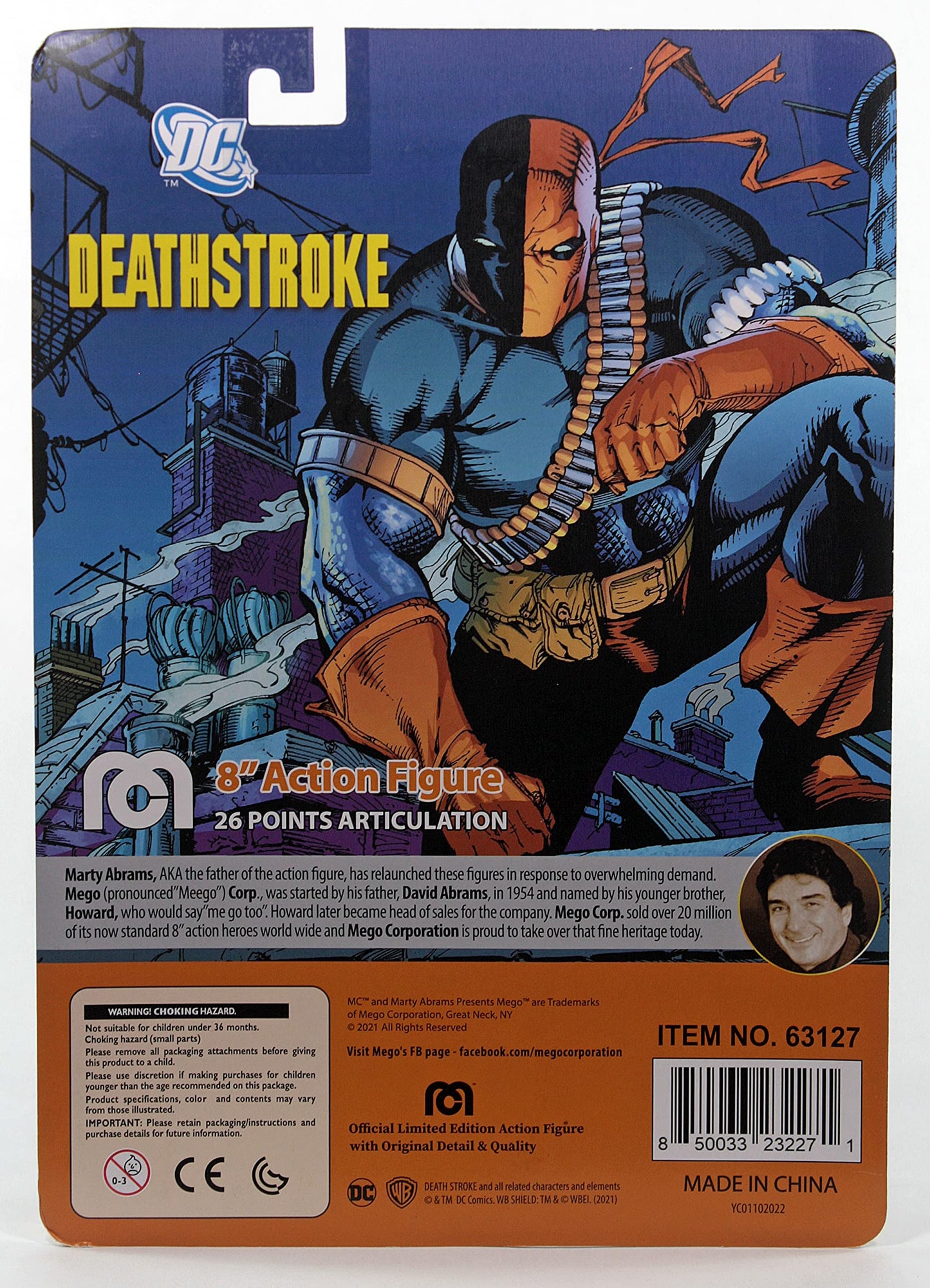 Mego Dc Heroes: Deathstroke Previews Exclusive 8' Batman Action Figure, Multicolor
