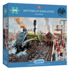 Gibsons Puzzle – Spotters At Doncaster By David Noble – 1000 Piece Puzzle For Kids And Adults – Ages 14 Years Old And Up