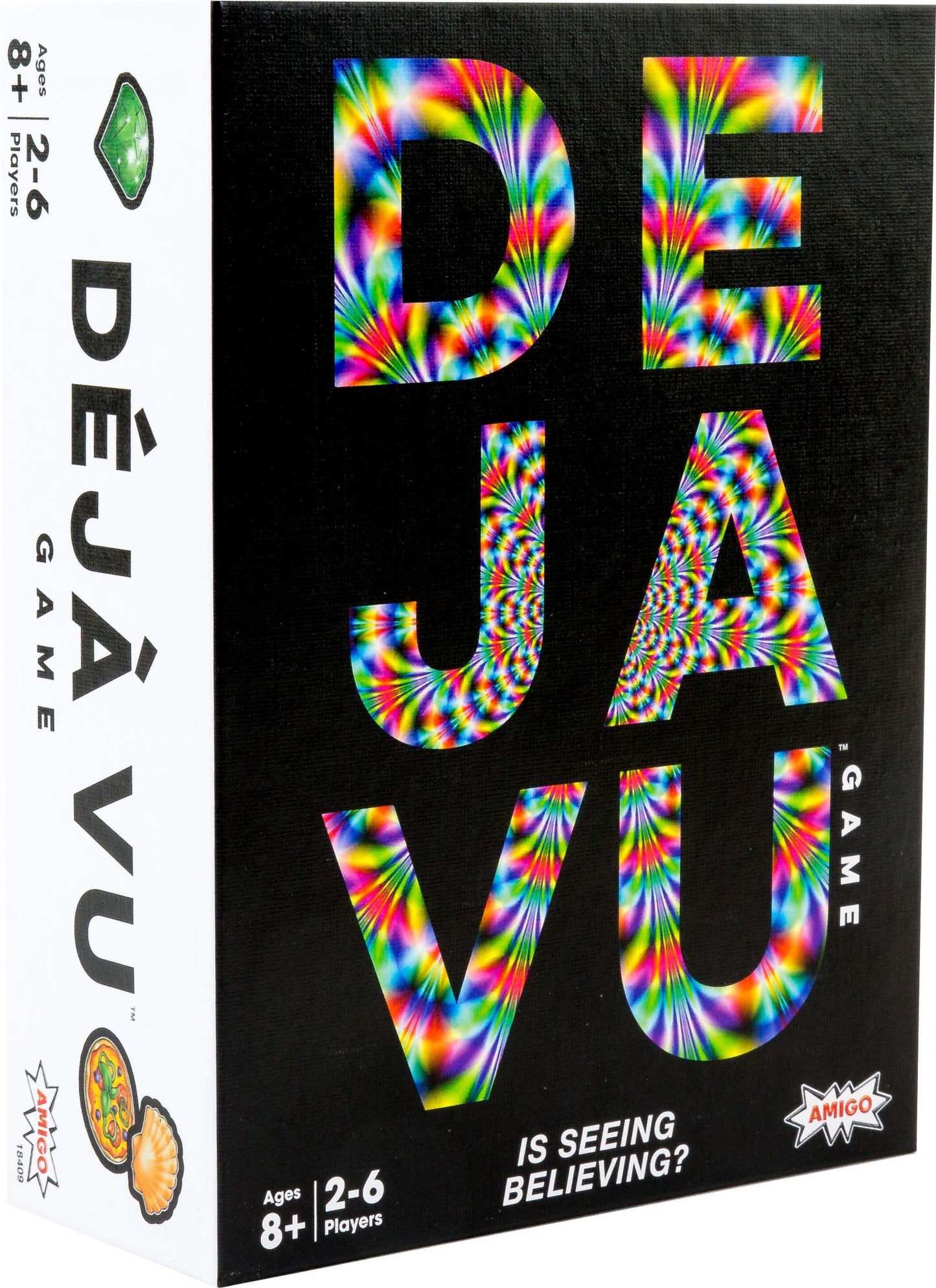 Amigo Games Déjà Vu - Exciting Family Memory Board Game For Kids, Teens, And Adults Ages 8+, Fun For Parties And Virtual Game Nights Of Groups Of 2-6 Players