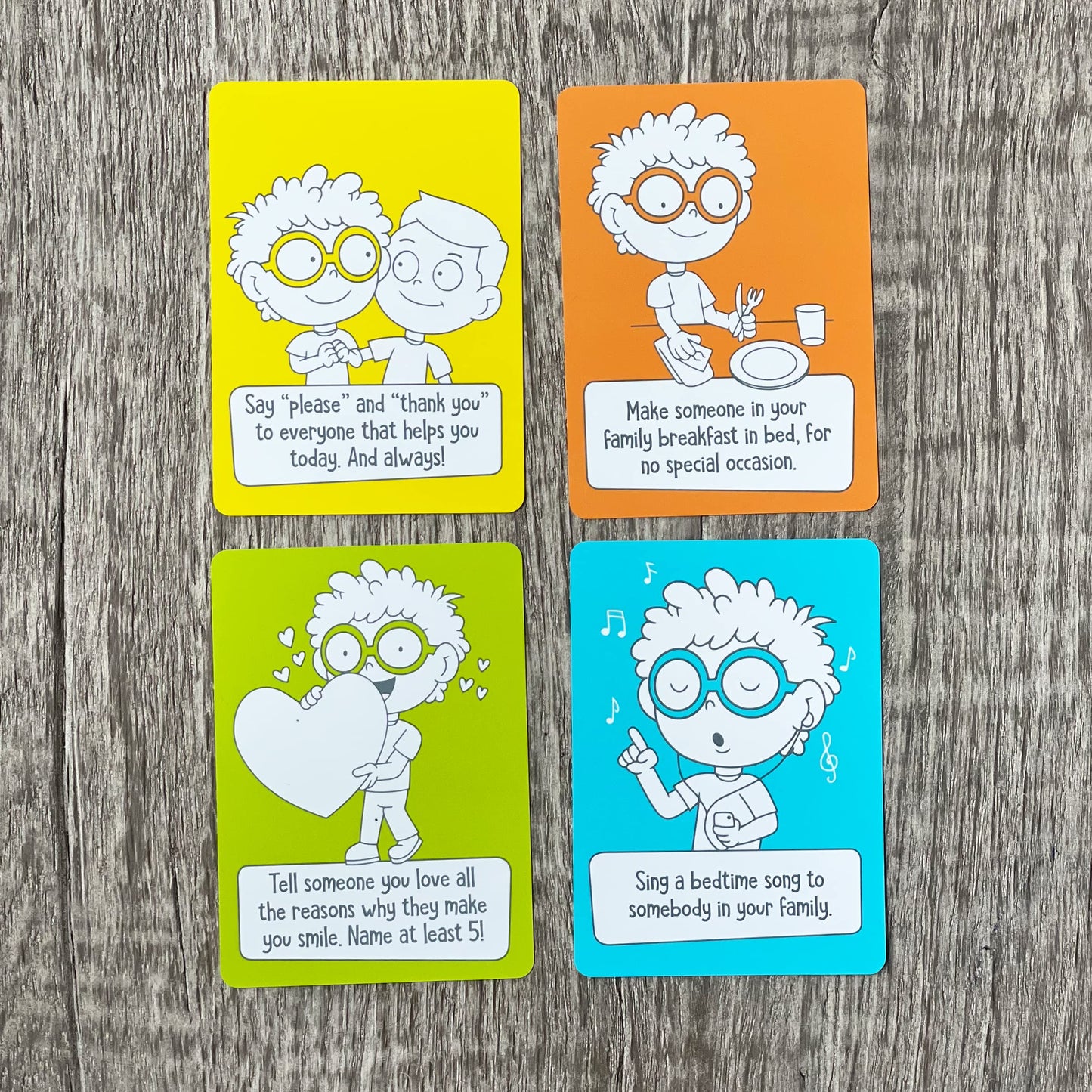 Open The Joy Kindness Cards For Kids - 56 Secret Missions For Little Secret Agents, Boosting Empathy, Social Skills, Gratitude,