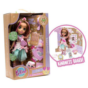 Jada Toys B-Kind Eco Dolls B-Kind: Ivy Eco-Friendly Fashion Doll With Craft Play,255713002