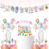 Dragons And Fairies Baby Shower Party Decoration Set, Dragon And Fairy Theme Party Supplies Bundle For Baby Shower.