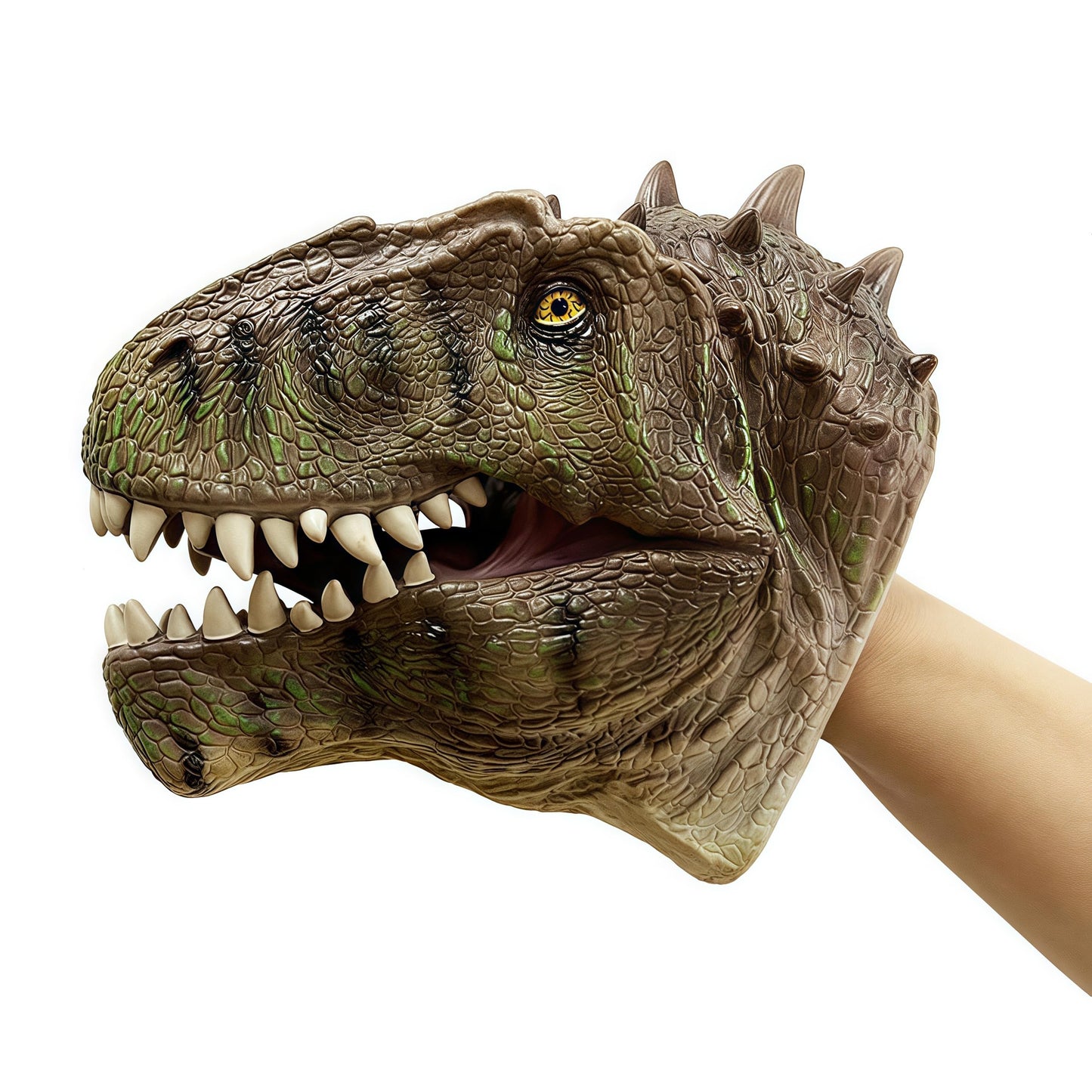 Gemini&Genius Giganotosaurus Dinosaur Hand Puppet, Realistic Dinosaur Scary Toys, Great Party Supplies, Boys Birthday Gift, Coll