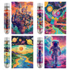 Misitu Small Jigsaw Puzzles For Adults Challenging Puzzle Small Puzzles Mini Jigsaw Puzzles 150 Pieces Micro Tiny Puzzels Art Puzzles Travel Puzzles Astronauts 6 X 4 Inches, 4 Packs