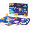 Imagimake Mapology Solar System Puzzles for Kids 4-8, Educational Cardboard Toys, Multicolour, Model MP32