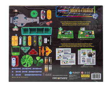 Snap Circuits Green Energy Electronics Exploration Kit | Over 125 Exciting Stem Projects | Full Color Project Manual | 45+ Snap