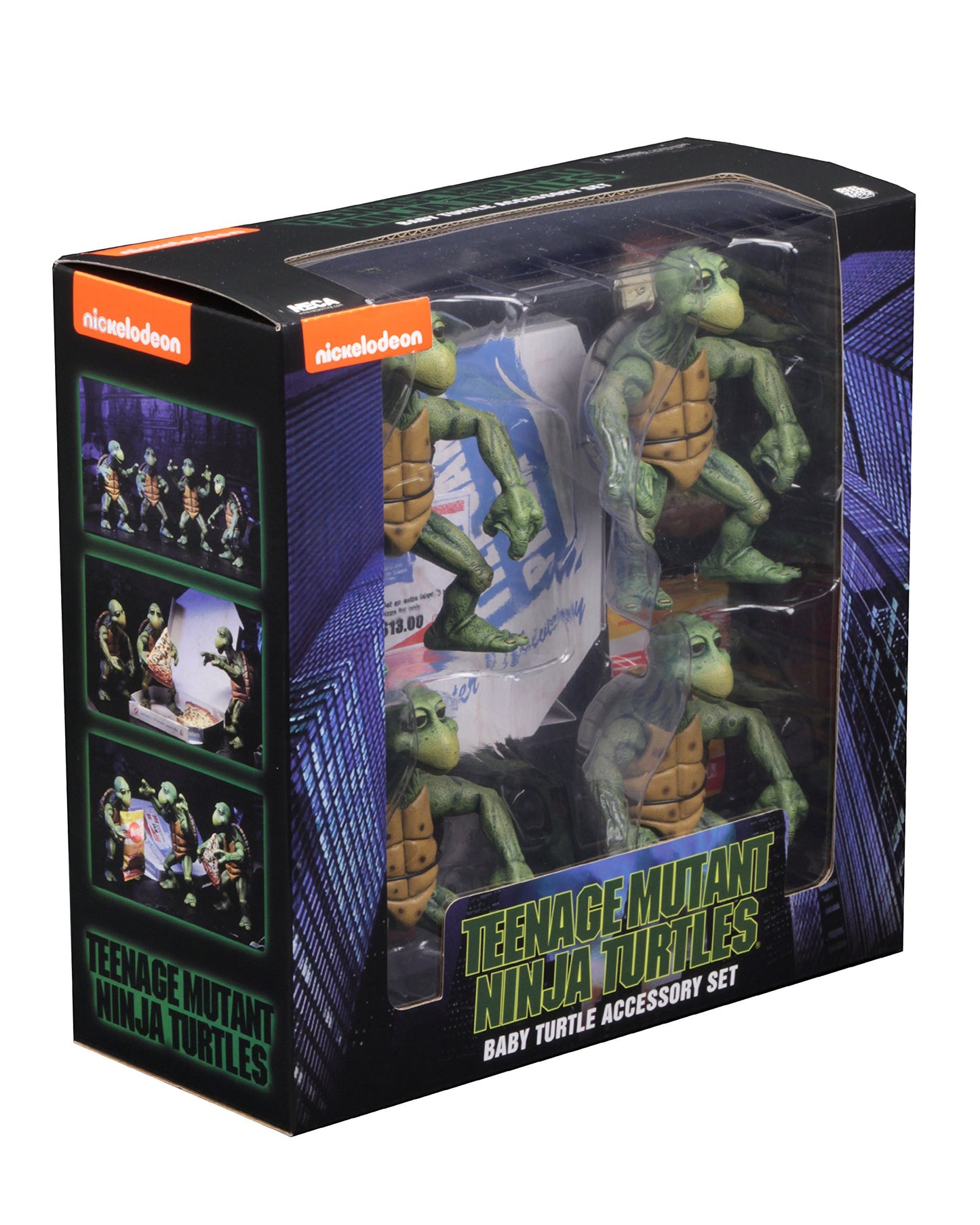 Neca - Teenage Mutant Ninja Turtles (1990 Movie) - 1/4 Scale Action Figures - Baby Turtles Set