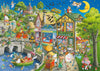 Ravensburger Mother Gooseville 1000Piece Jigsaw Puzzle | enhanced Linen-Structured Paper | Enchanting Nursery Rhyme Scenes by Ingrid Slyder | Eco-Conscious Construction