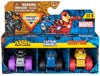 Monster Jam Marvel Mini Truck Set Of 3 With Black Panther, Captain America, Iron Man, Scale 1:87, Robust And With Cool Details,