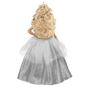 Hallmark Keepsake Christmas Ornament 2021 - Holiday Barbie Doll, Plastic, Model 1999QXR9275