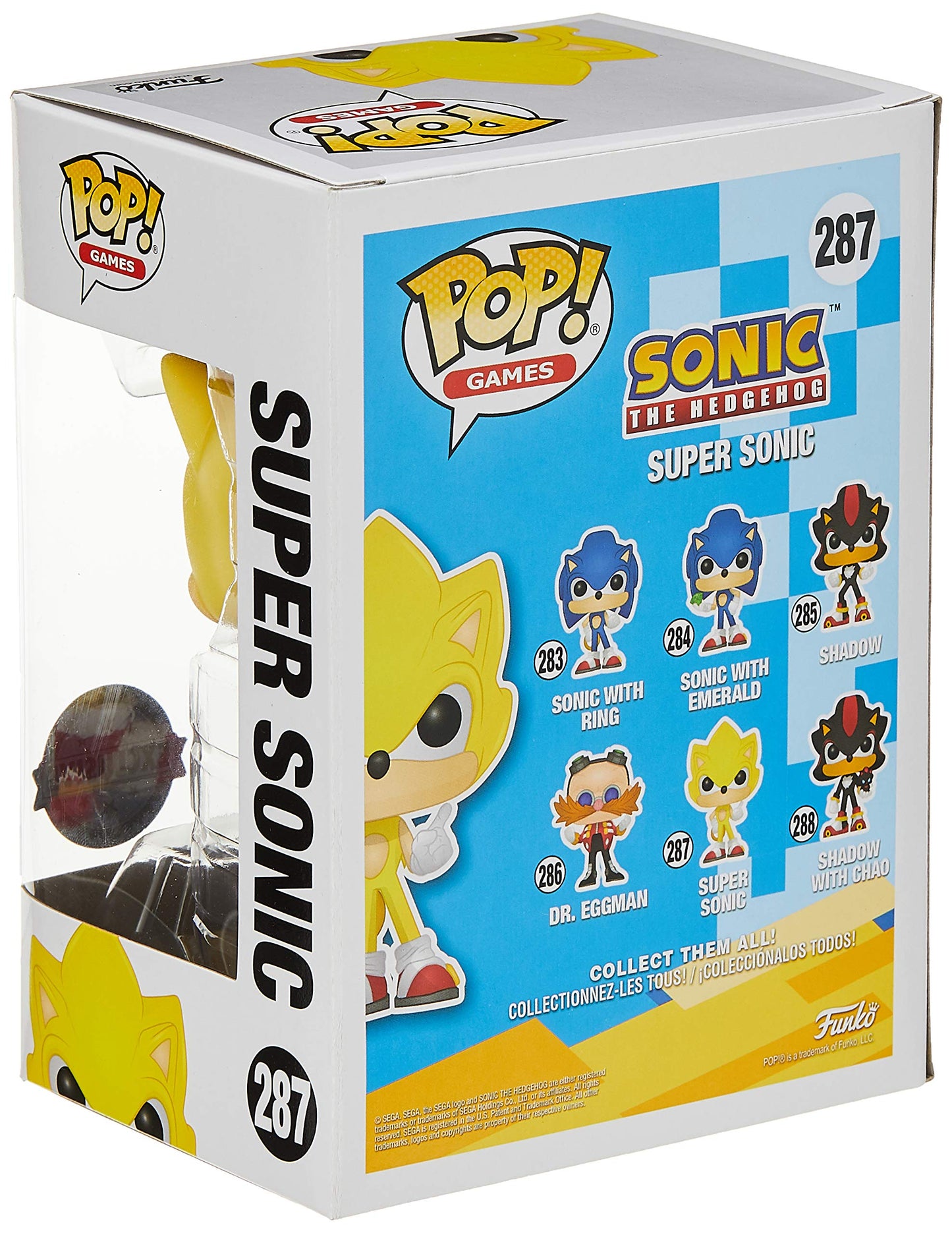 Funko Super Sonic Figurine, Multicoloured, 20326