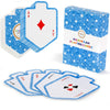 The Dreidel Company Hanukkah Playing Cards - Cardstock, 3-Pack, Themed Party Supplies for Jewish Holiday Games