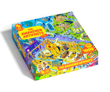 Magic Puzzle Company 1000-Piece Jigsaw Puzzles 3-Pack - Big Rock City, The Awakened Artifacts & The Peckish Pirates - 20x30 inches