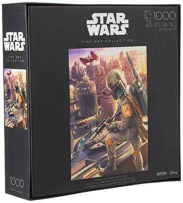 Star Wars - Fine Art Collection - Boba Fett - 1000 Piece Jigsaw Puzzle, 168 Months To 1200 Months