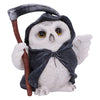 Nemesis Now Flight Grim Reaper Owl Familiar Figurine, 12.5Cm, White