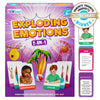 Skillease Exploding Emotions Flashcards And Game: 2 In 1, Hilarious Family Fun Game, Social Emotional Learning, Emotion And Feeling Cards For Kids, Teaches Social Skills, Autism Game For Therapy
