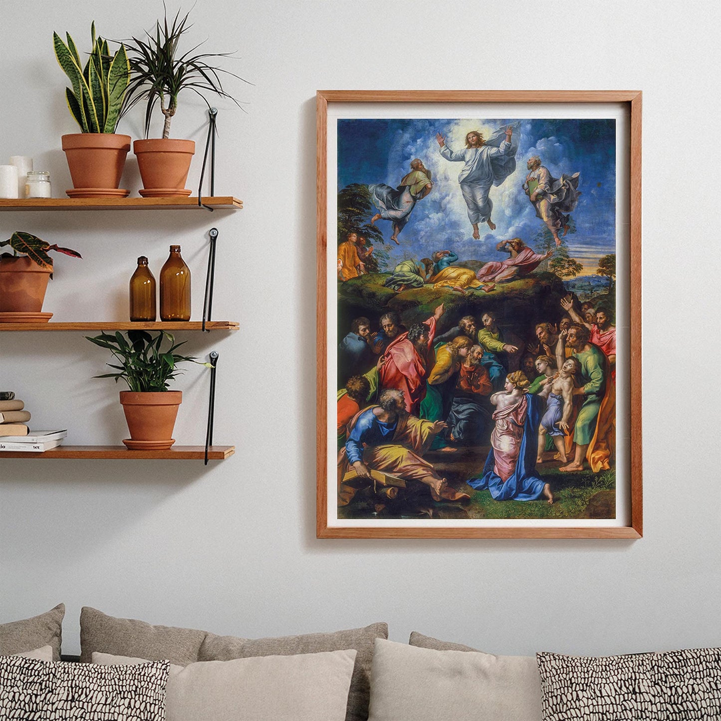 Clementoni - Museum Collection-Raphael, Transfiguration-1500 Adult Pieces, Art, Puzzle Paintings, Famous Paintings, Made In Italy, Multicoloured, 31698